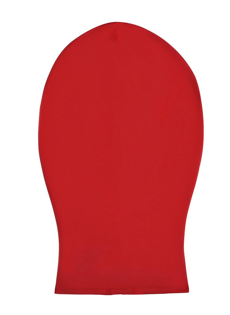 Gaoin Unisex Face open Zentai Hood Mask for Costume Parties (Red) - Image 3